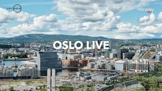 Панорамный вид на Осло — веб-камера онлайн в реальном времени