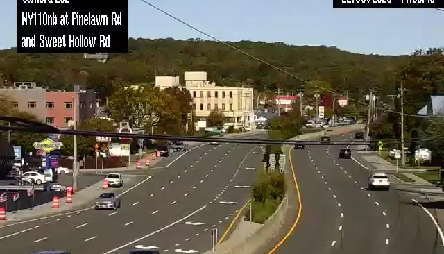 NY 110 Northbound в Мелвилле — веб-камера онлайн трафик