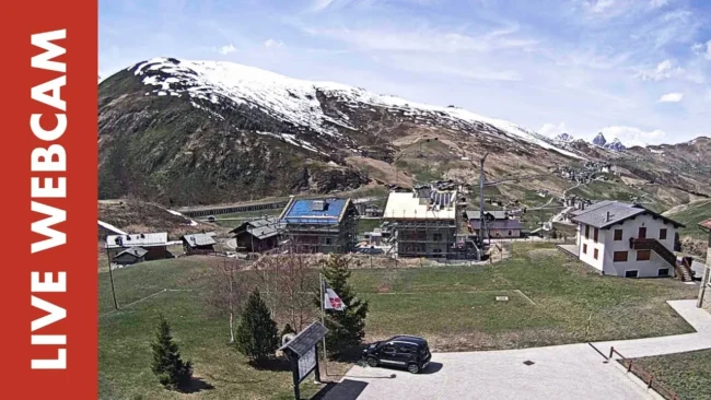 Панорама Трепалле в Ливиньо — прямая трансляция горного поселка